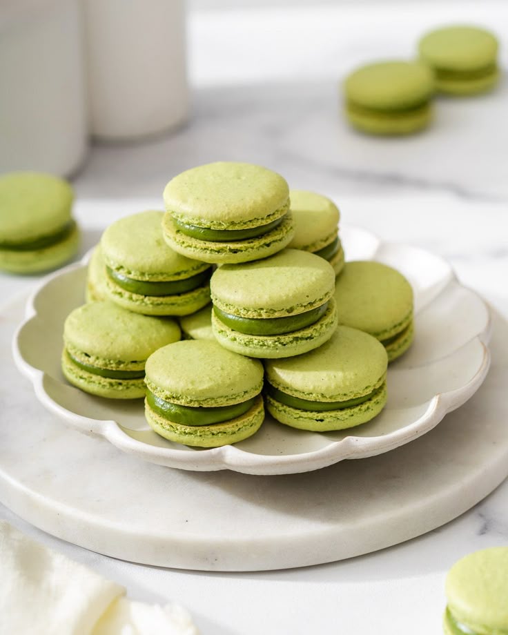 Macaron Matcha